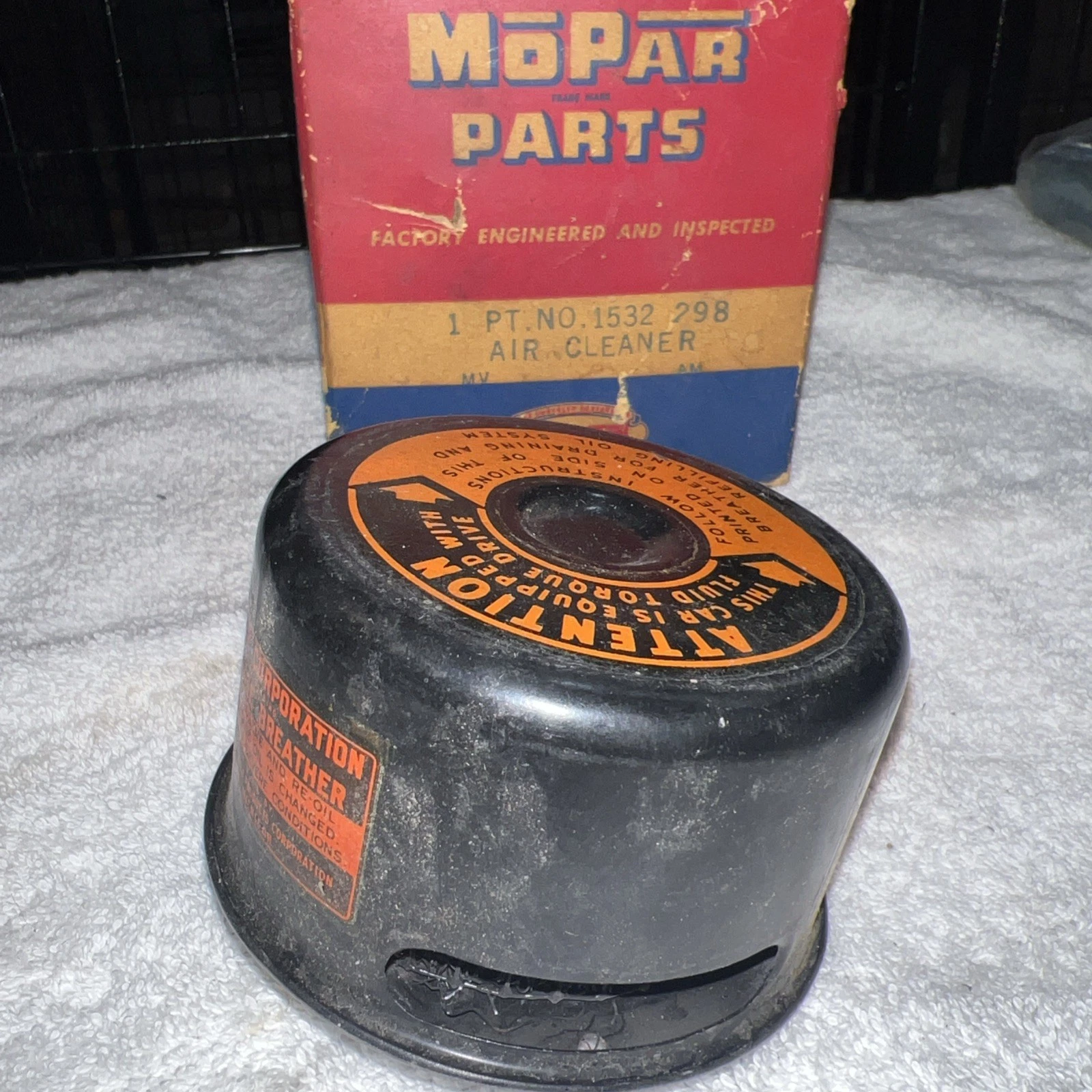 CRANKCASE AIR CLEANER