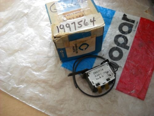 A/C EVAP TEMP SWITCH