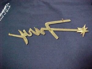 FENDER NAMEPLATE
