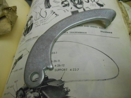 PARK BRAKE OPERATING LEVER